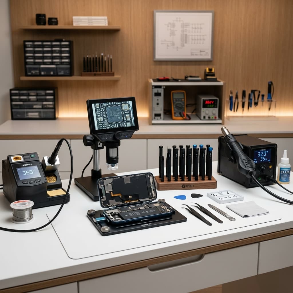 Mobile Repair Laboratory Workbench